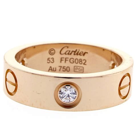 cartier love ring for cheap|pre owned cartier love ring.